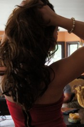 Behind the scenes with the sexy and hot Gracie Glam.