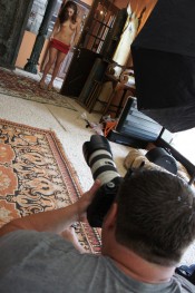 Behind the scenes with the sexy and hot Gracie Glam.